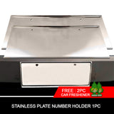 STAINLESS CAR PLATE HOLDER