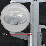 Hyundai SILVER Car Center Wheel Cap Badge Aluminum Metal Sticker