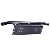 Steel Car SUV Bumper License Plate Work Lamp Bracket Kit