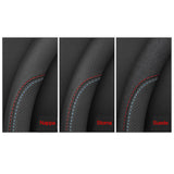 Nappa Leather Material Design Steering Wheel Cover High Quality