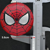 SPIDER MAN Car Center Wheel Cap Badge Aluminum Metal Sticker