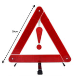 Car Early Warning Device Triangle Sign Red 1pc only