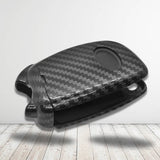 Hyundai Hard plastic carbon buttons Car Key Case Carbon Fiber Shell