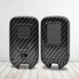 Honda Hard plastic carbon buttons Car Key Case Carbon Fiber Shell