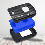 Honda Hard plastic carbon buttons Car Key Case Carbon Fiber Shell