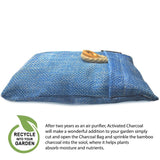 Bag Bamboo Activated Charcoal (Blue) 100% Natural & Chemical Free Moisture