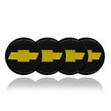 Chevrolet Car Center Wheel Cap Badge Aluminum Metal Sticker
