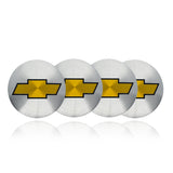 Chevrolet Car Center Wheel Cap Badge Aluminum Metal Sticker