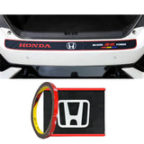 Rear Bumper Rubber Protector For Honda/ Mugen