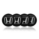 HONDA Car Center Wheel Cap Badge Aluminum Metal Sticker