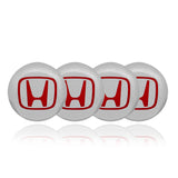 HONDA Car Center Wheel Cap Badge Aluminum Metal Sticker