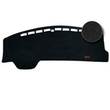 Dashboard Cover For Honda City 2014-2019 (Leatherette/Felt/Abstract Floral Material)