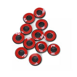 Black Car Door Lock Screw Protector Car Interior Anti Rust Waterproof