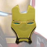 Iron Man 3D Auto Metal Emblem Sticker