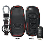 Ford Leather Car Key Remote Holder (High Quality)