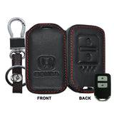 Honda Leather Car Key Remote Holder (High Quality)
