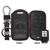 Honda Leather Car Key Remote Holder (High Quality)