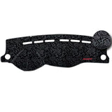 Dashboard Cover For Hyundai Accent 2010-2019 (Leatherette/Felt/Abstract Floral Material)