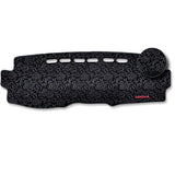 Dashboard Cover For TOYOTA INNOVA (Leatherette/Felt/Abstract Floral Material)