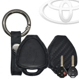 TOYOTA Carbon Fiber Soft Silicone Key Fob Case