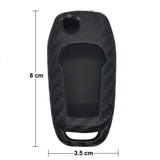 FORD  Carbon Fiber Soft Silicone Key Fob Case