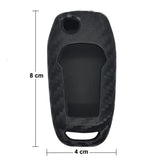 FORD  Carbon Fiber Soft Silicone Key Fob Case
