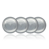 MAZDA Car Center Wheel Cap Badge Aluminum Metal Sticker