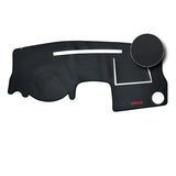 Dashboard Cover For Mitsubishi Mirage (Leatherette/Felt/Abstract Floral Material)