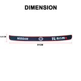 Rear Bumper Rubber Protector For Nissan Nismo Universal