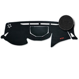 Dashboard Cover For NISSAN NP300 (Leatherette/Felt/Abstract Floral Material)