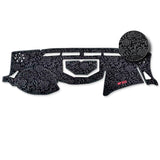 Dashboard Cover For NISSAN NP300 (Leatherette/Felt/Abstract Floral Material)