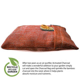 Bag Bamboo Activated Charcoal (Orange) 100% Natural & Chemical Free Moisture