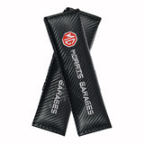 Morris Garages Carbon Fiber Seat Belt Shoulder (Pair / Set)