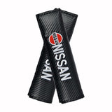 Nissan Carbon Fiber Seat Belt Shoulder (Pair / Set)