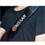 Nissan Carbon Fiber Seat Belt Shoulder (Pair / Set)