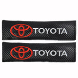 Toyota Carbon Fiber Seat Belt Shoulder (Pair / Set)