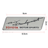 Aluminum Emblem Sticker Logo for TOYOTA