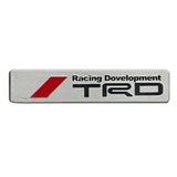 TRD Aluminum Emblem Sticker for Trd (High Quality)
