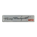 TRD Aluminum Emblem Sticker for Trd (High Quality)