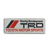 TRD Aluminum Emblem Sticker for Trd (High Quality)