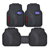 Subaru Universal Car Floor Premium Rubber Matting Protector / Guard (High Quality)