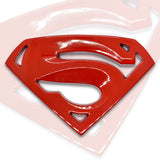 Superman 3D Auto Metal Emblem Sticker