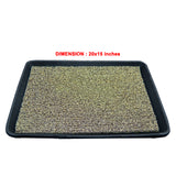 Disinfecting Mat w/ Tray Sterilizing Sanitizing Anti-bacterial Shoe Sole Cleaner Foot Bath