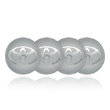 TOYOTA Car Center Wheel Cap Badge Aluminum Metal Sticker
