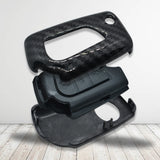 Toyota Hard plastic carbon buttons Car Key Case Carbon Fiber Shell