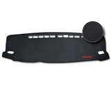 Dashboard Cover For Toyota Fortuner (Leatherette/Felt/Abstract Floral Material)