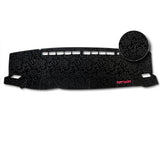 Dashboard Cover For Toyota Fortuner (Leatherette/Felt/Abstract Floral Material)