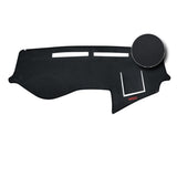 Dashboard Cover For Toyota Wigo Gen 1 and Gen 2 (Leatherette / Felt / Abstract Floral Material)