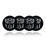 Transformer Car Center Wheel Cap Badge Aluminum Metal Sticker