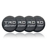 TRD Car Center Wheel Cap Badge Aluminum Metal Sticker